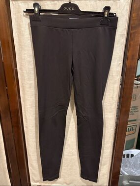 Vince Solid Black Pull-On Leggings